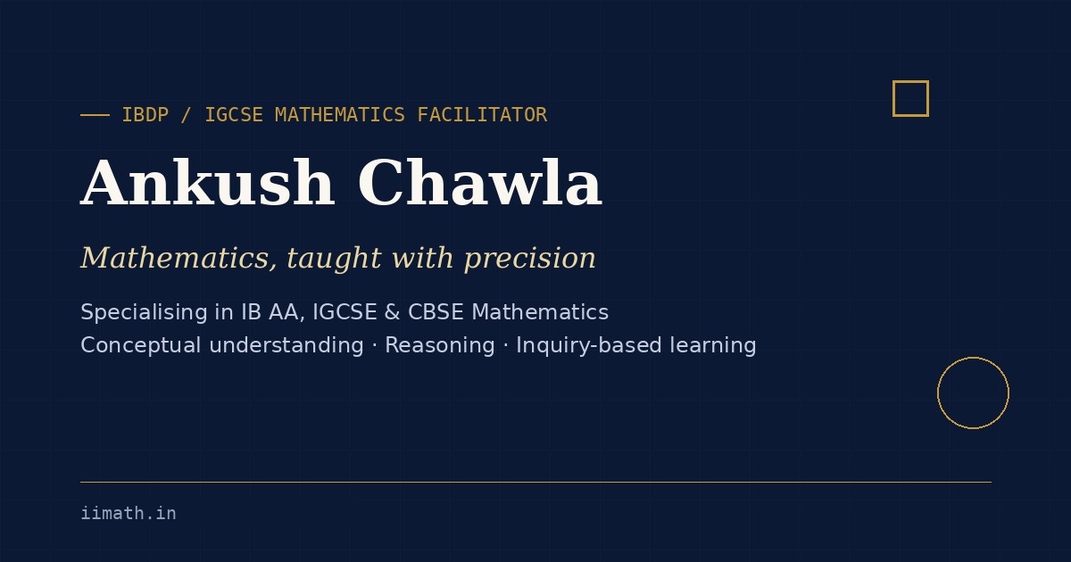 Preview of IIMath website
